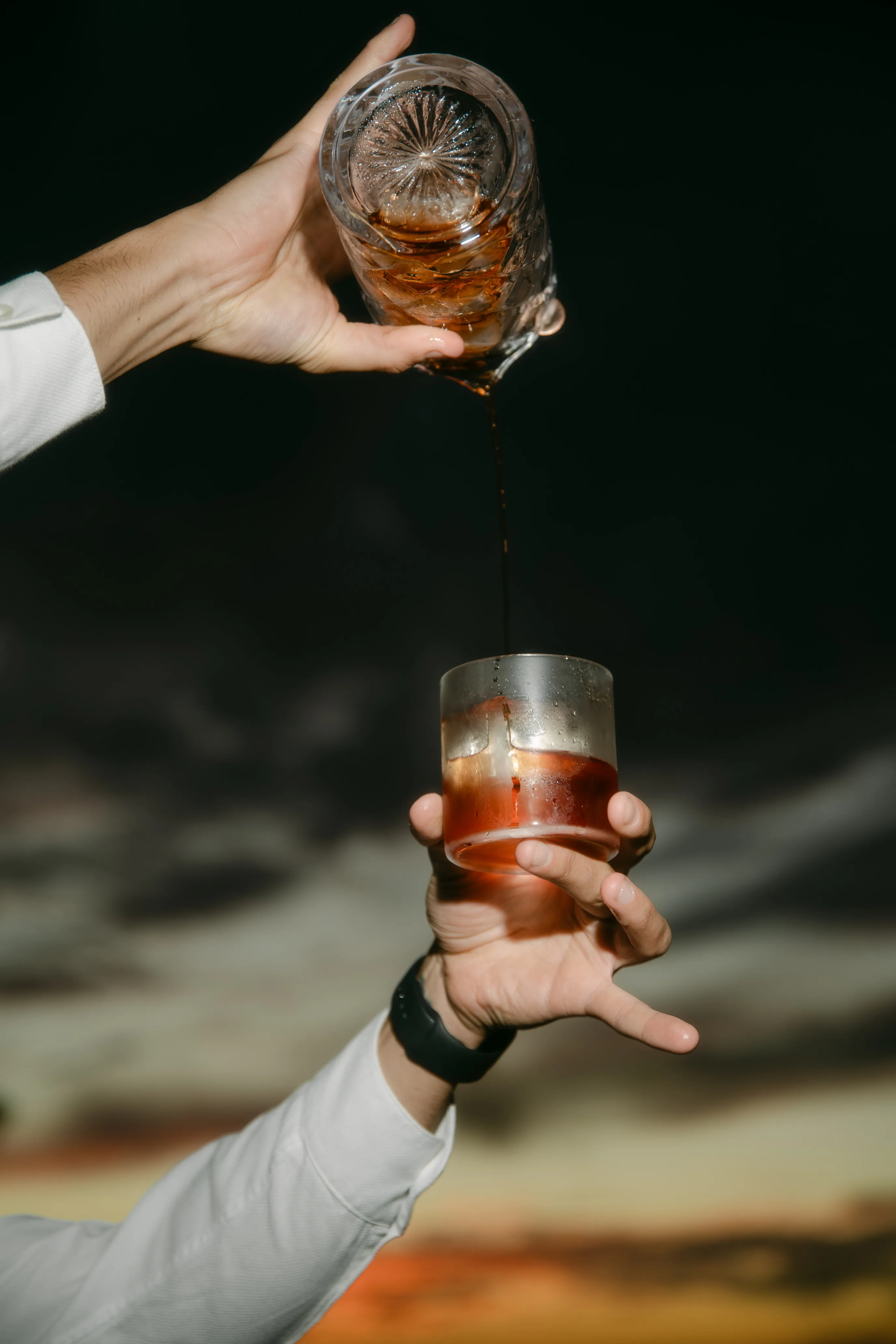 Del welcome drink a la after-party